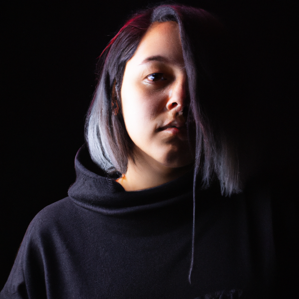 Ana, fotógrafa principal especializada en retrato con luz natural - imagen generada